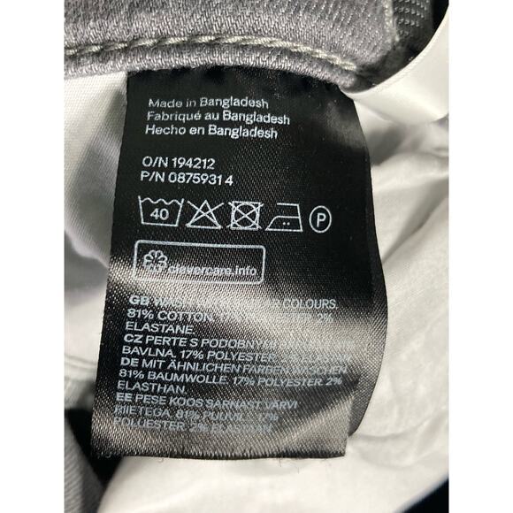 Women's Gray Skinny‎ Fit Jeans Size 12 Medium Wash Denim Slim Fit - Picture 4 of 10